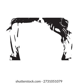 Abstract illustration of two faces in profile, creating a thought-provoking and visually striking piece of art that explores human emotion and psychology