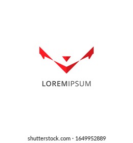 ABSTRACT ILLUSTRATION V LOGO DESIGN VECTOR FOR YOUR BUSINESS