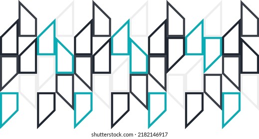 Abstract. Illustration. Vector. Colorful. Background. Right-angled trapezoid. Pastel colors. Simple, unique, distinctive and unusual design theme. Ornament. Decorative and Creative. Pattern. tiles. 