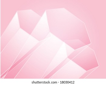 Papel de fondo ilustrativo abstracto de formas hexagonales geométricas en 3d