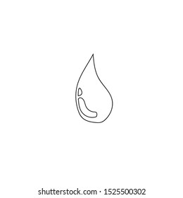 an abstract illustration of a water flat cartoon abstract can be used to a logo design