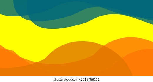 Abstract illustration of abstract wave design texture over multicolor background. background with abstract texture and abstract shapes concept