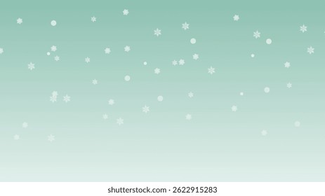 An abstract illustration of a winter scene with falling snowflakes against a soft, gradient background. This image is perfect for holiday-themed designs, winter promotions, or general seasonal artwork