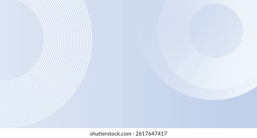 Abstract illustrations blue modern background with circle elements. Digital technology 