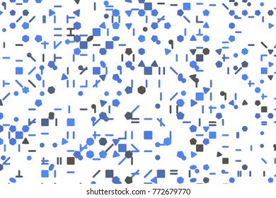 Abstract illustrations of line or shape, conceptual. Good for design background. Vector isolated on white.