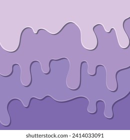 Abstract illustration-splash. Vector background with purple sticky liquid.