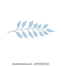 Abstract illustrative flat handraw vector element
