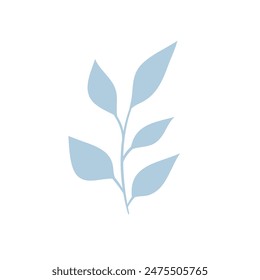 Abstract illustrative flat handraw vector element