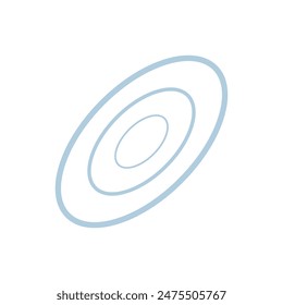 Abstract illustrative flat handraw vector element