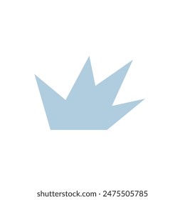 Abstract illustrative flat handraw vector element