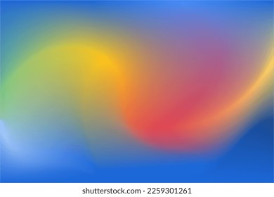 Abstract ilustration gradient mesh background wallpaper vector