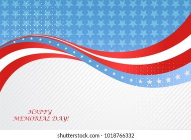 Abstract image of the American flag