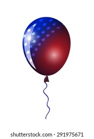 Abstract image of the American flag