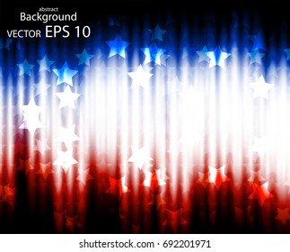 Abstract image of the American flag