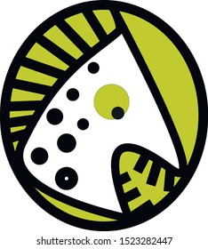 
Abstract image of an animal, monster, fantastic creature. Image suitable for logo.