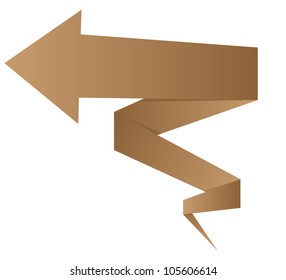 Abstract image of arrow vector.