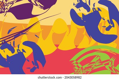 Antecedentes de imágenes abstractas, ilustraciones artísticas para webcasts y publicidad, afiches, fondos para teléfonos celulares