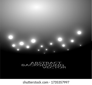 Fondo de la imagen abstracta Círculos en blanco y negro