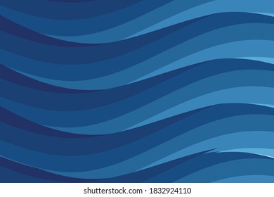 imagen abstracta con ondas azules
