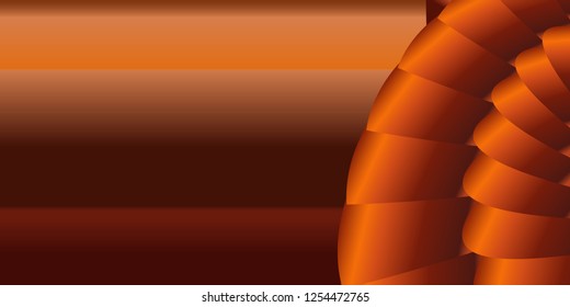Abstract image, brown background. Cover design.