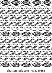 Abstract image can be used as a template for tissue or paper for packing