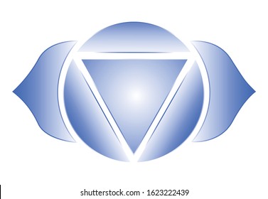 Abstract Image Chakra Ajna Mantra