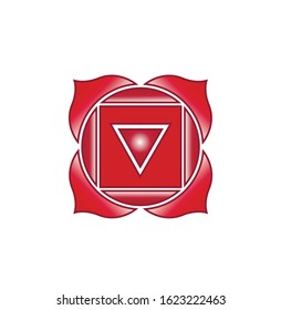 Abstract Image Chakra Muladhara Mantra