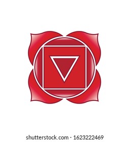 Abstract Image Chakra Muladhara Mantra