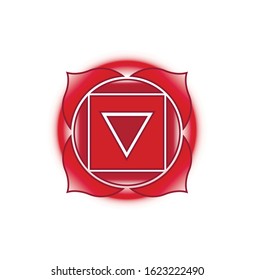 Abstract Image Chakra Muladhara Mantra