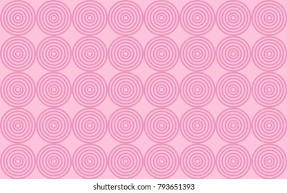 Abstract image with circle, pink background, beautiful valentine concept