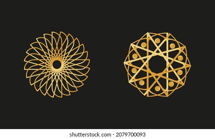 an abstract image in circle, very suitable for wallpaper or background