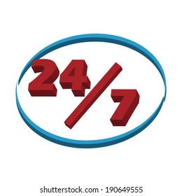 Abstract image of the clock