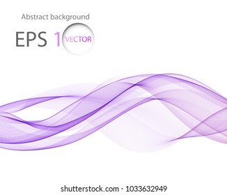 Abstract image of a colored wave on a light background