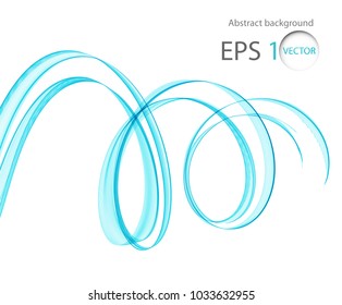 Abstract image of a colored wave on a light background