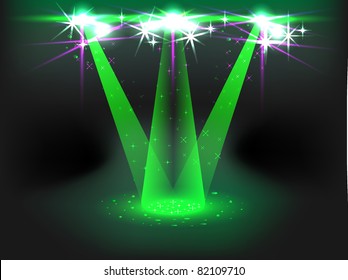 Abstract image of concert