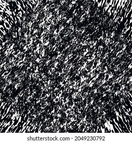 An abstract image consists of a dense mass, like a dirty surface.
