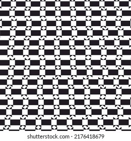 Das abstrakte Bild besteht aus einer schlampigen Geometrie, die Unregelmäßigkeiten oder Systemfehler aufweist.