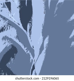 Abstract image of crumpled cotton fabric in blue color