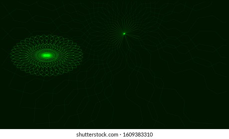 Abstract image of electronic signals Communications in the digital age