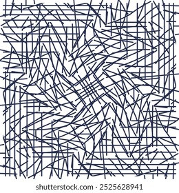 La Imagen abstracta está llena de palos o líneas que parecen paja.