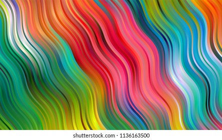 Abstract image, geometric pattern Many bright colors.