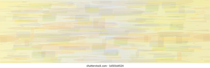 Abstract image with geometric shapes. Horizontal image