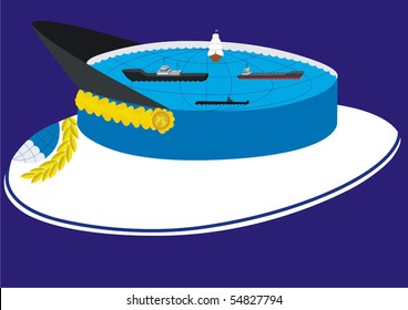 An abstract image of a headdress captain