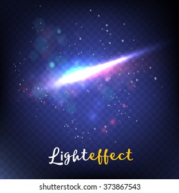 Abstract image of lighting flare.