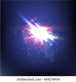 Abstract image of lighting flare.