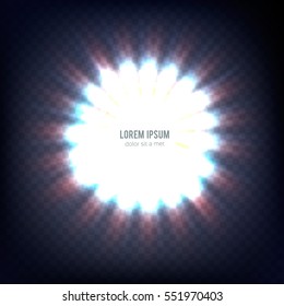 Abstract image of lighting flare.