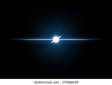 Abstract image of lighting flare