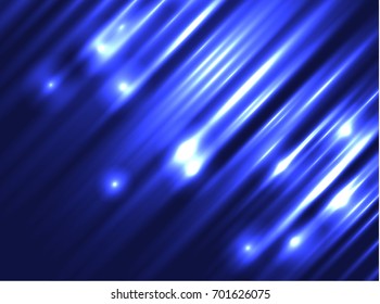 Abstract image of lighting flare. Set