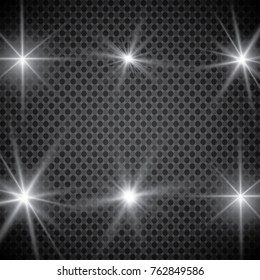 Abstract image of lighting flare. Set