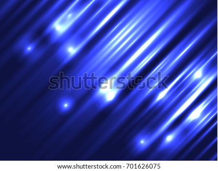 Abstract image of lighting flare. Set